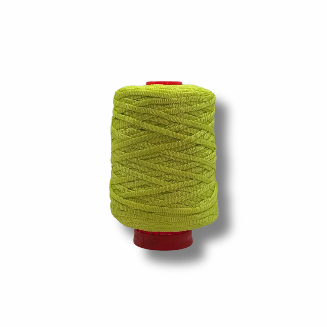 Verde Lime | Cordino Piatto per Borse Uncinetto – 250gr Polipropilene