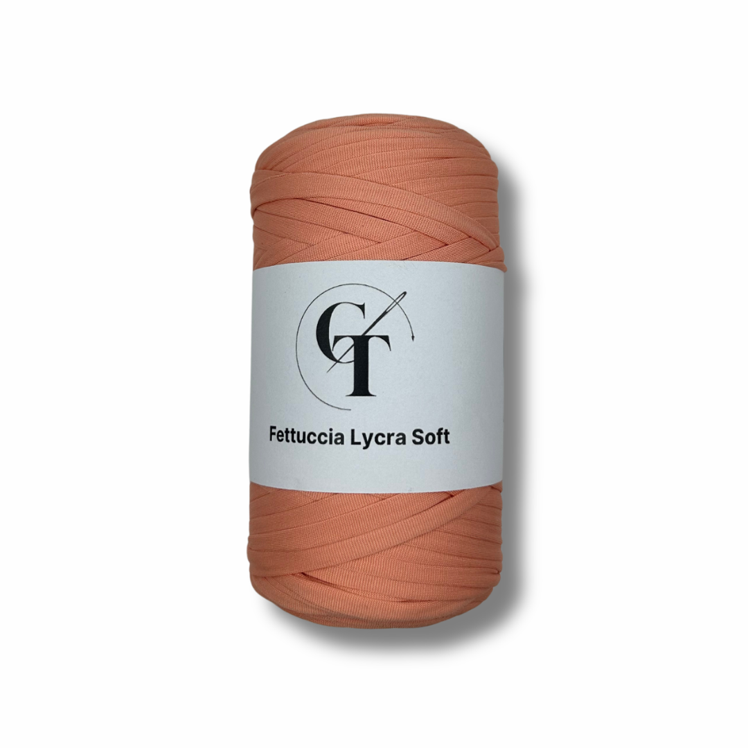 Fettuccia in Lycra Soft Pescato per Borse all’Uncinetto – 400g