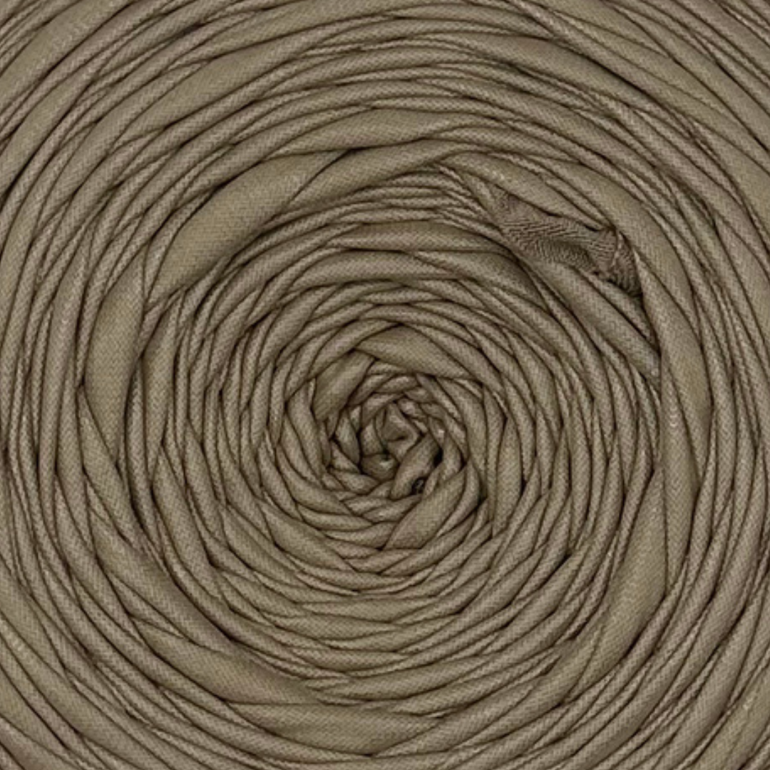 Fettuccia Similpelle per Borse Uncinetto | Beige Scuro
