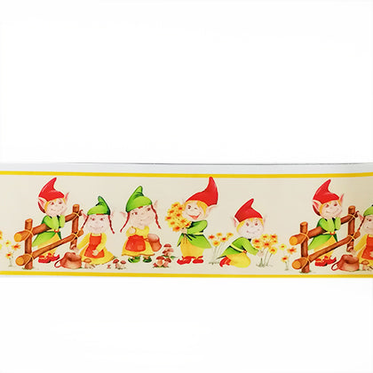 BA104P | Bordura in Tessuto 100% Cotone Gnomi