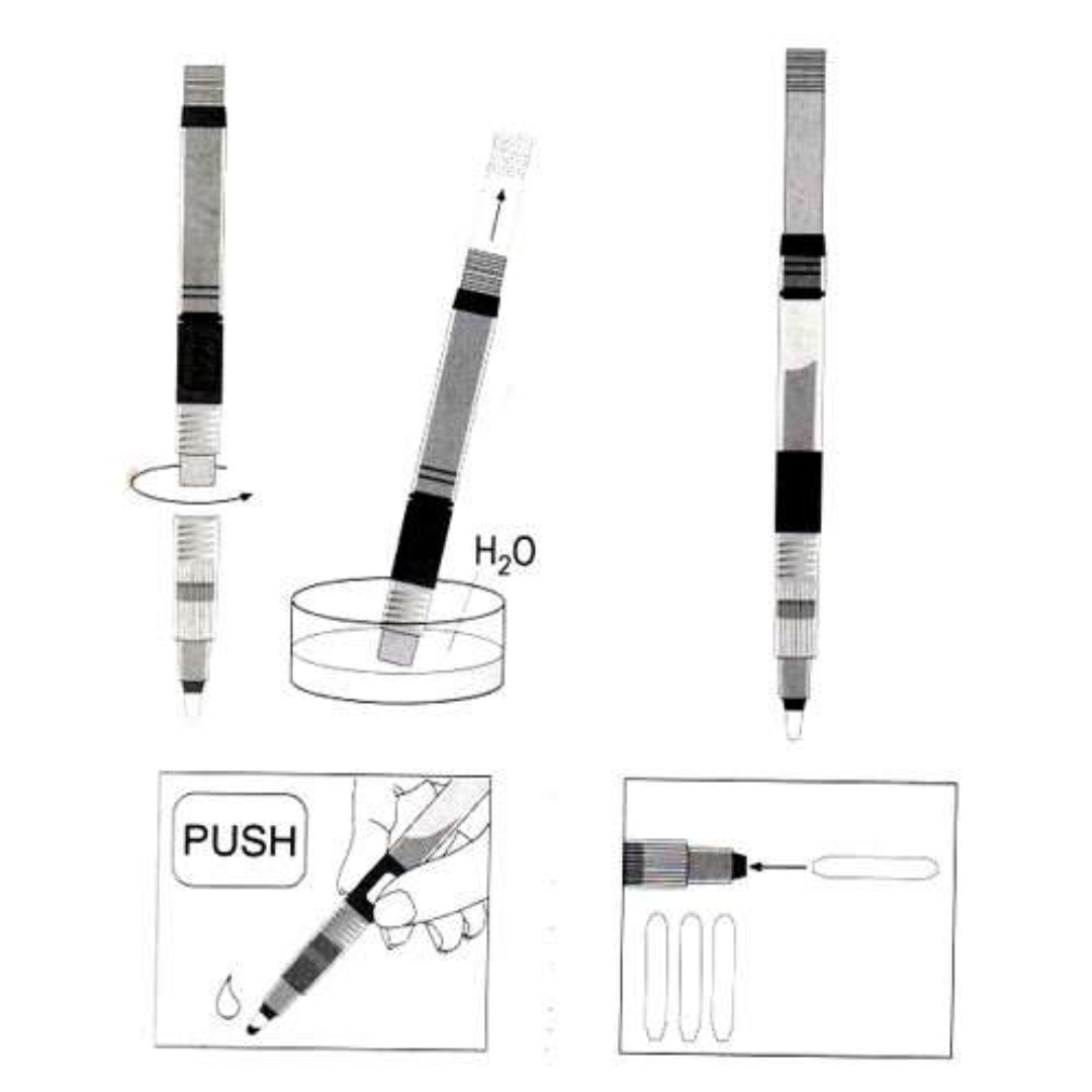 611823 | Stick ad acqua Prym - Contrassegni e piega con facilità!