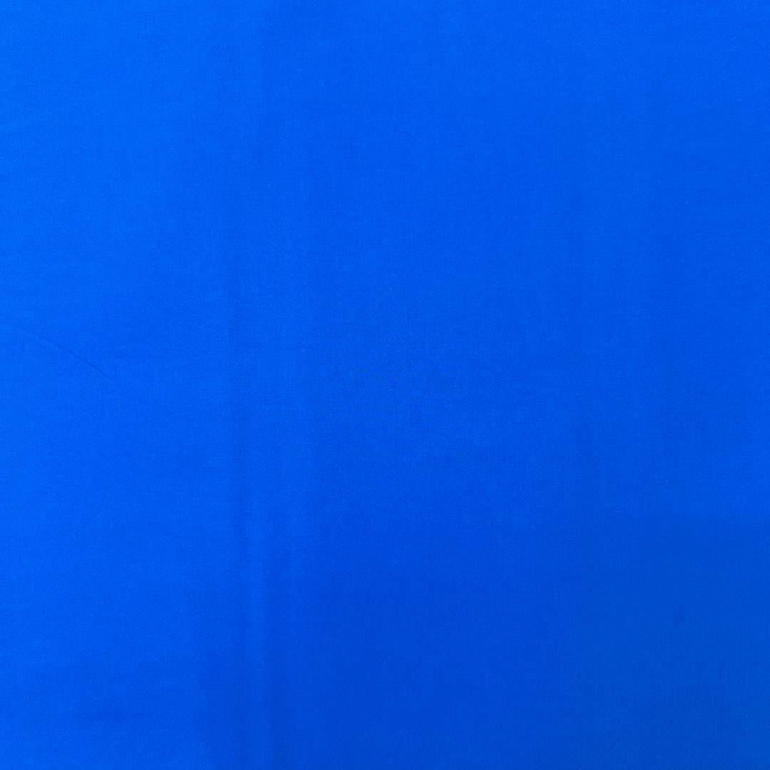Tessuto Americano Tinta Unita in Cotone 110 cm | Blue