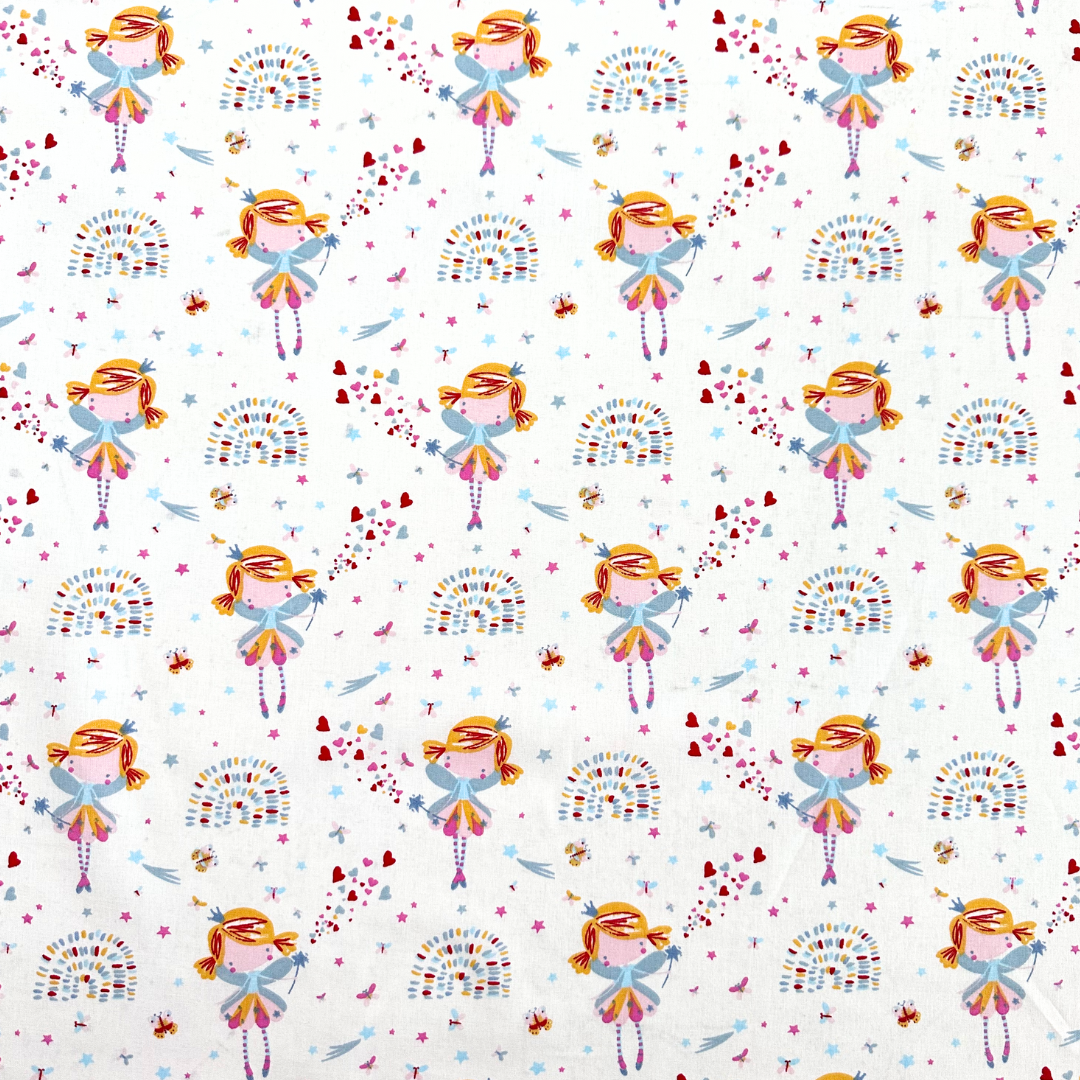 LSA802002 | Tessuto Cotonina Baby Fatine | 100% Cotone | Altezza 160 cm