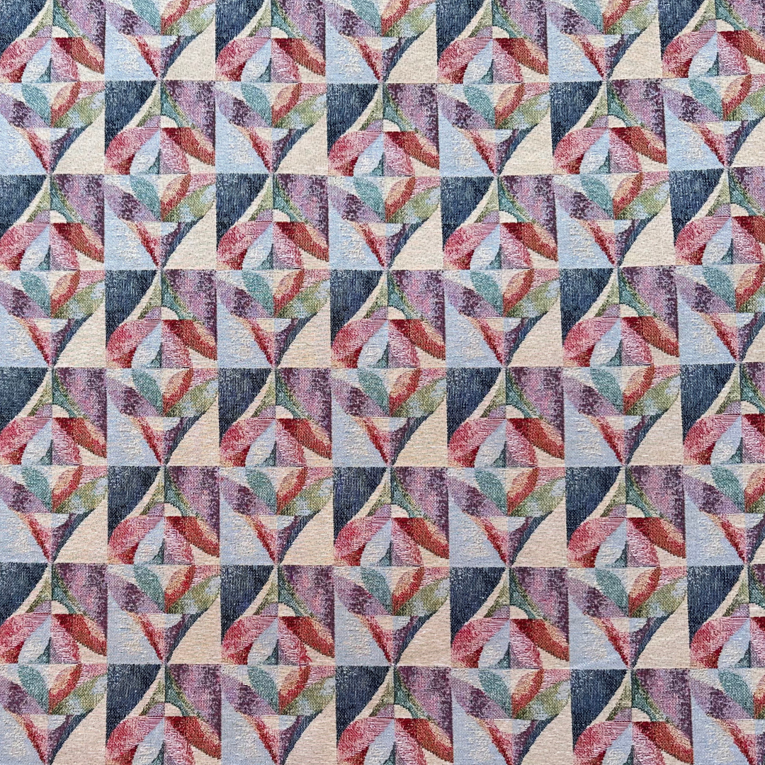 Tessuto Gobelin Tulipani Lurex 280cm a Metraggio