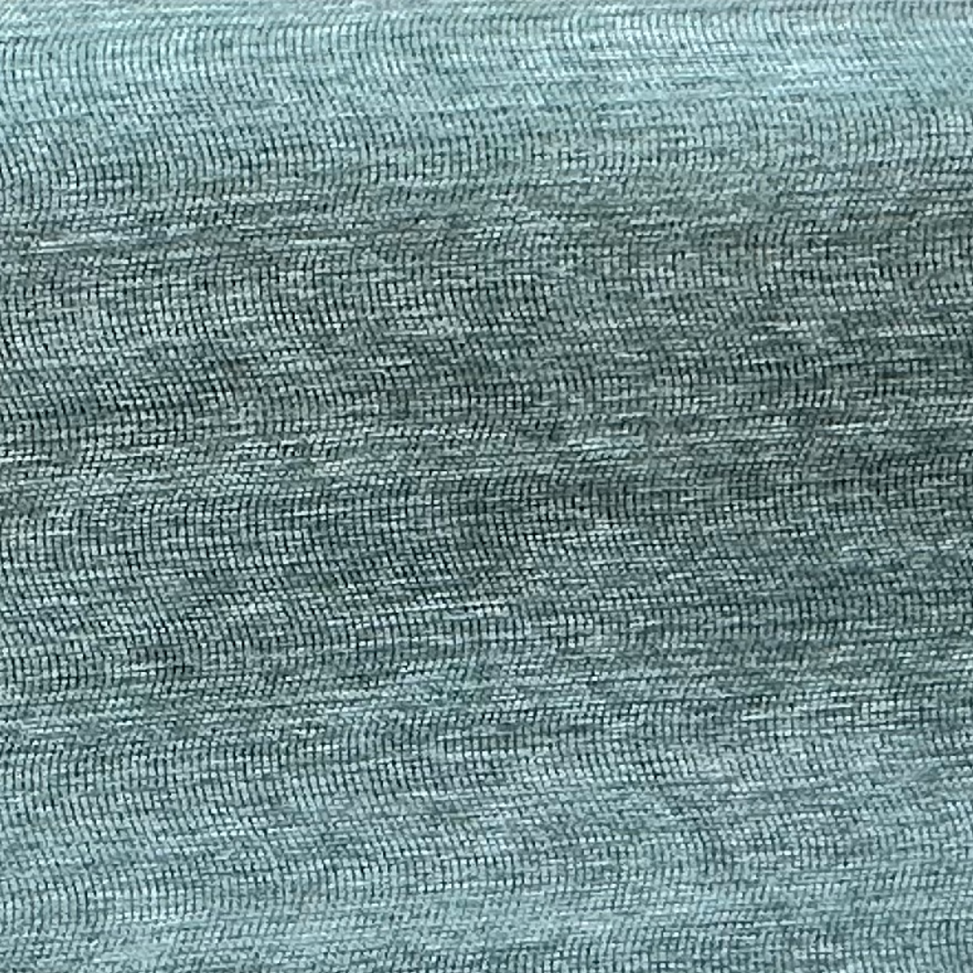 Verde Acqua | Tessuto Cinigliato a Costine - Altezza 140cm | Ideale per Arredamento e Tappezzeria