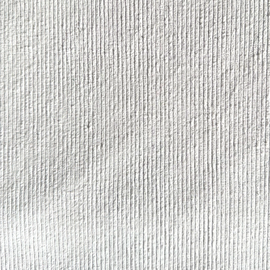 Bianco | Velluto a Coste 140 cm | Ideale per Arredo e Tappezzeria