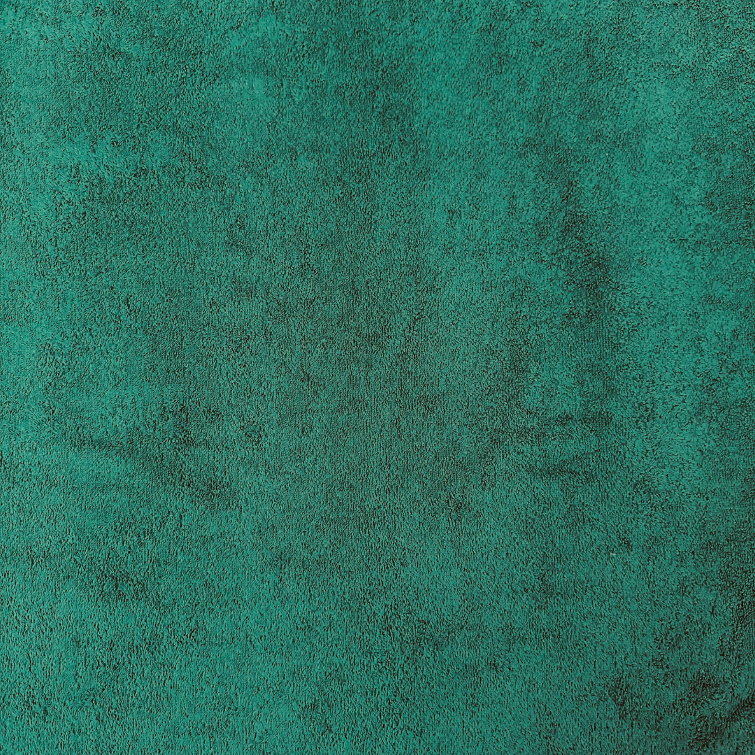 Spugna a Metraggio 100% Cotone | Verde Scuro | Altezza 150 cm