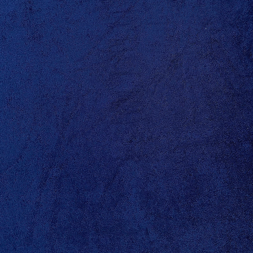 Spugna a Metraggio 100% Cotone | 11 Blu Navy | Altezza 150 cm