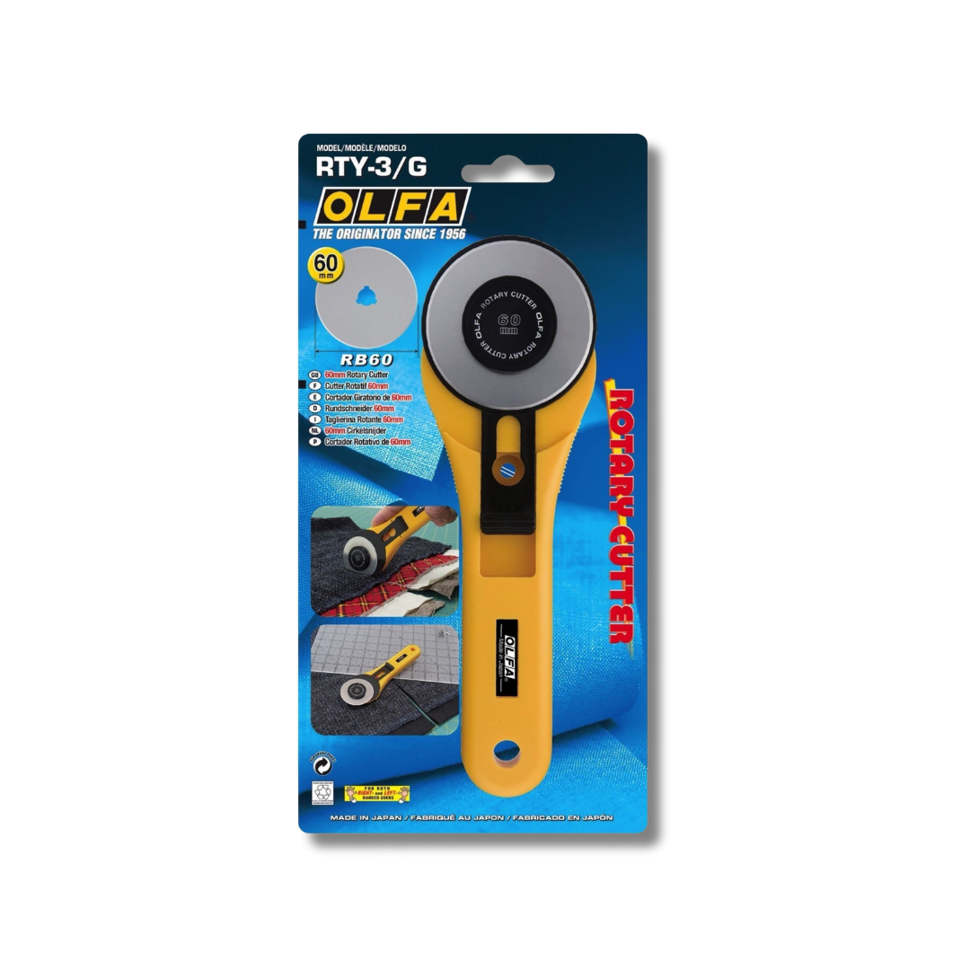 Taglierina Rotante OLFA RTY-3/G - Lama 60 mm