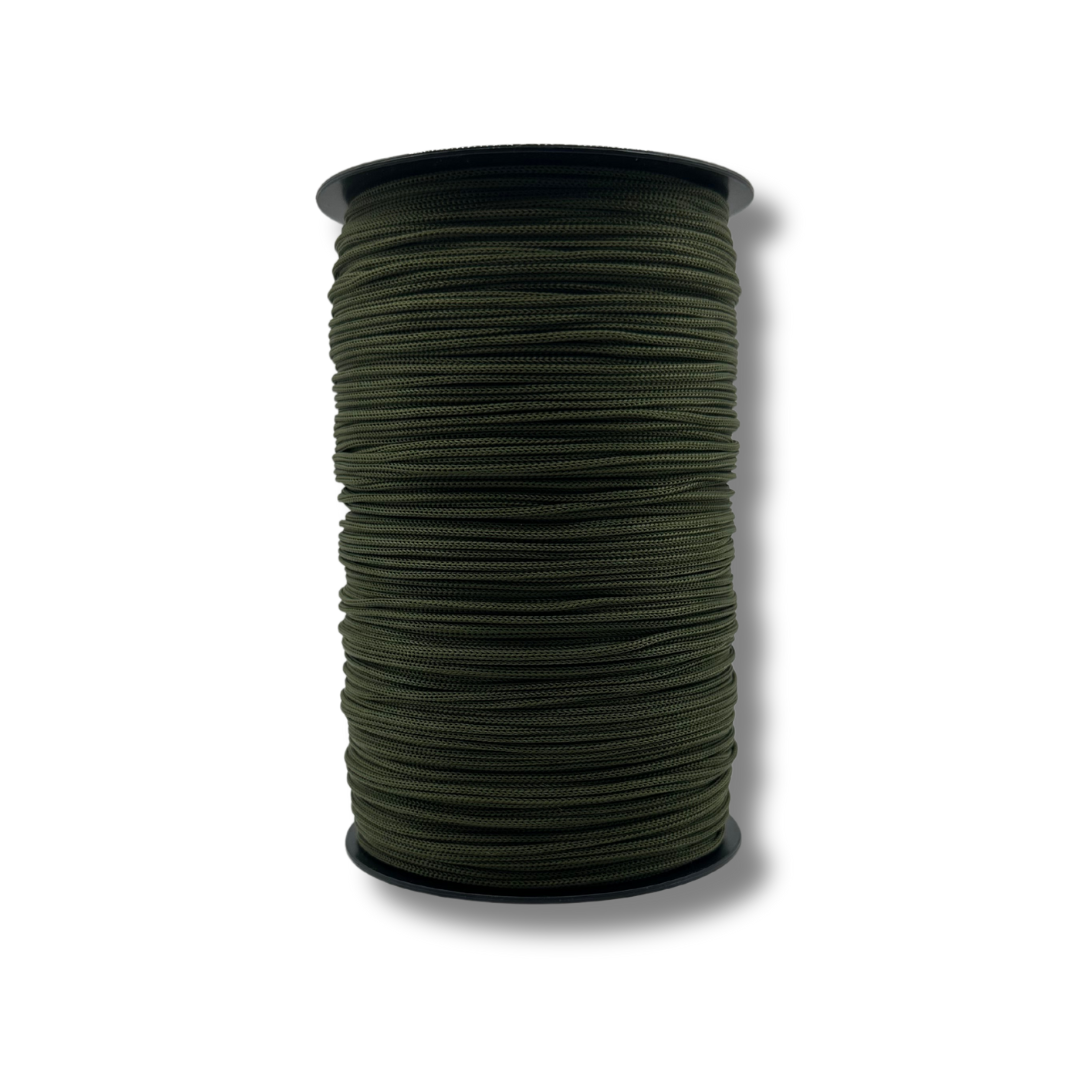 52 | Cordino per Borse all'Uncinetto Verde Militare | 500gr | Spessore 3mm