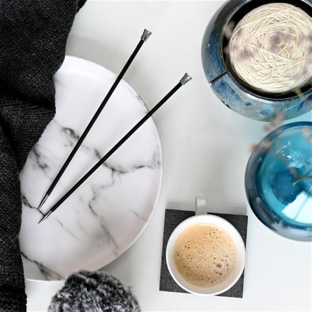 Ferri Dritti da Maglia Royale KnitPro in Legno- Lunghezza 40cm