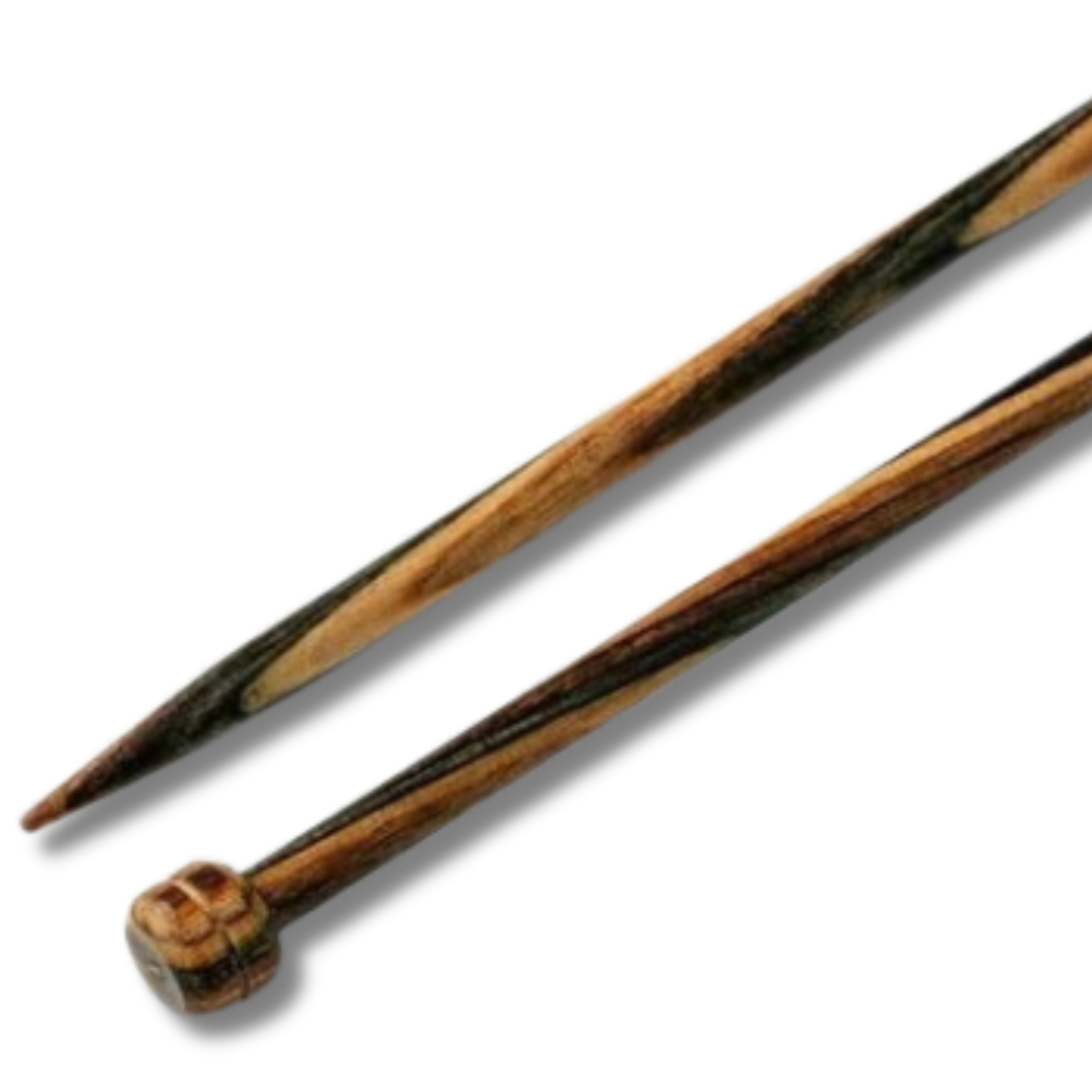 Ferri da Maglia a Punta Singola KnitPro Prym in Legno - Lunghezza 40 cm