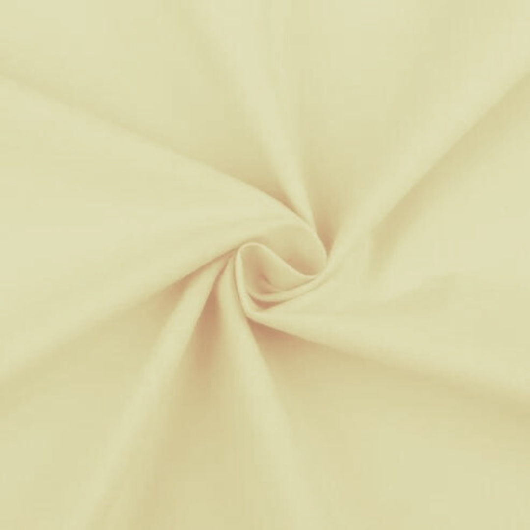 Giallo Pastello - Tessuto Mussola di Cotone per Neonati e Abbigliamento Estivo – 3 mt