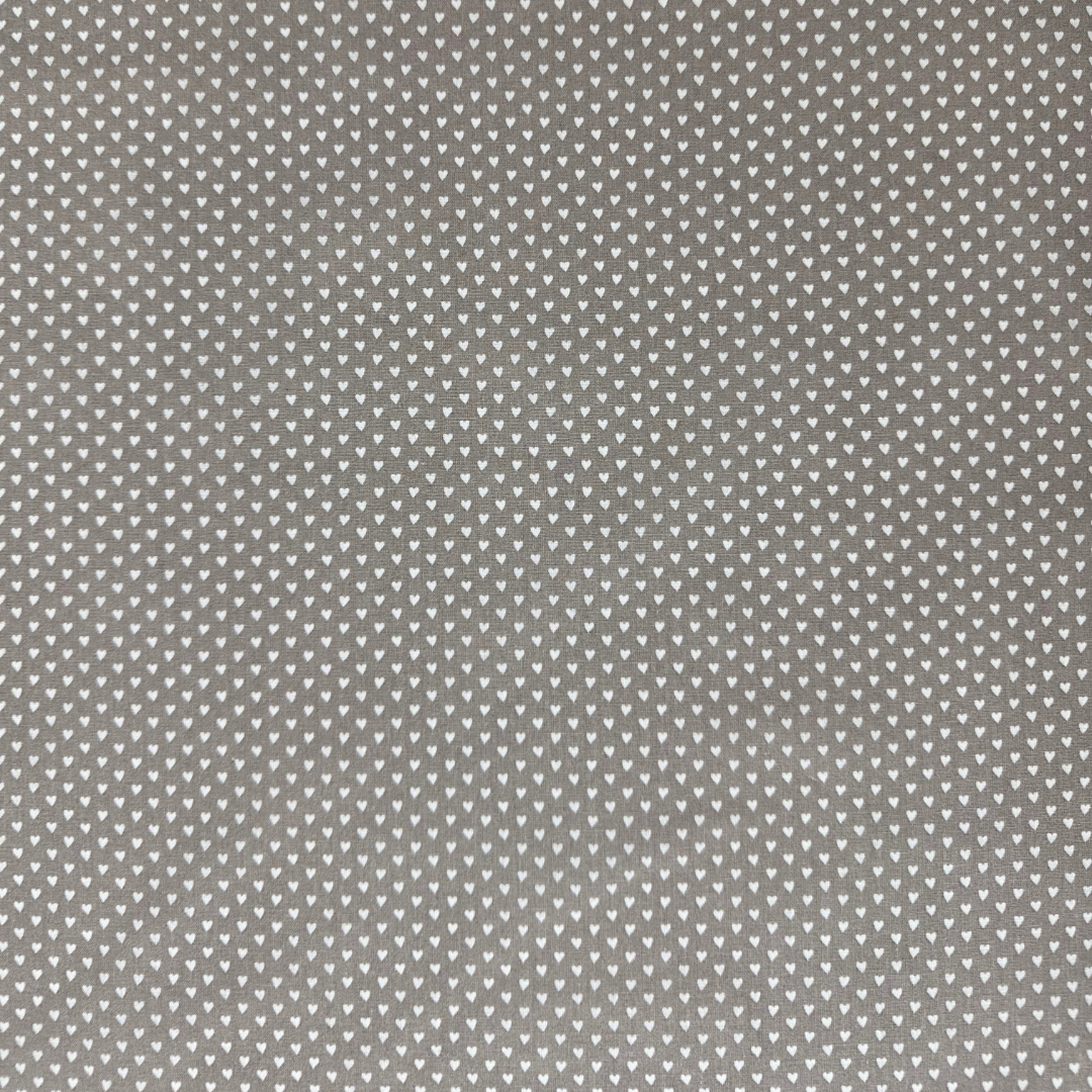 LGB15600 | Tessuto Cotonina Baby Cuoricini | 100% Cotone | Altezza 140 cm