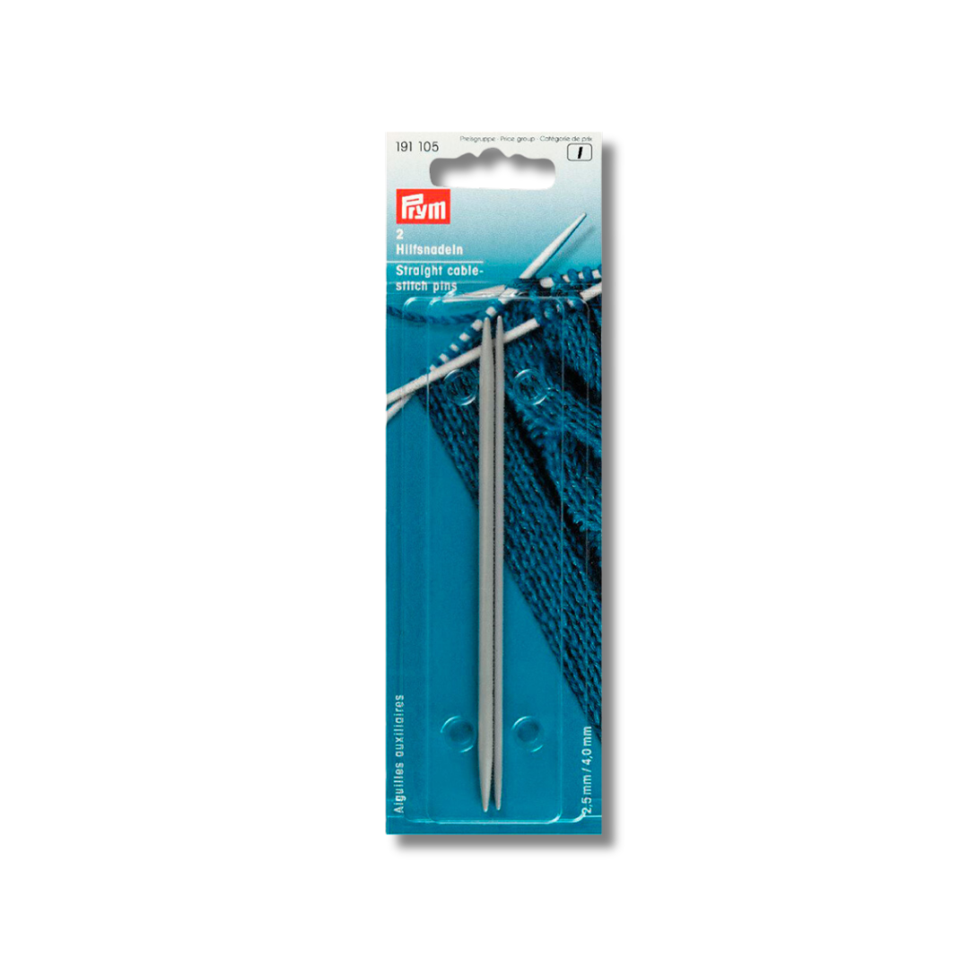 191105 | Set Ferri Maglia Prym in Alluminio a Doppia Punta - 2.5mm e 4mm