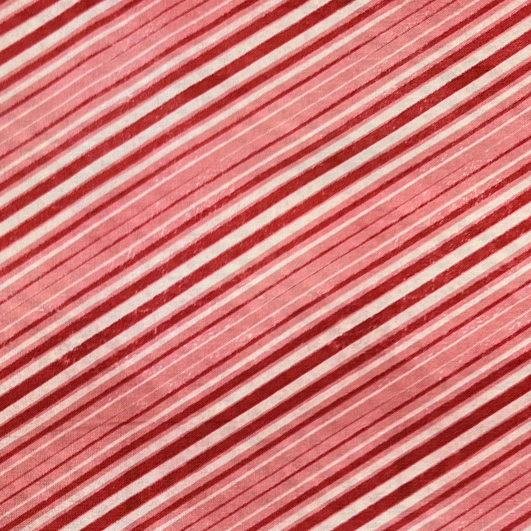 PWTH118 | Tessuto Americano Tim Holtz in Cotone 110 cm | Peppermint Stripe