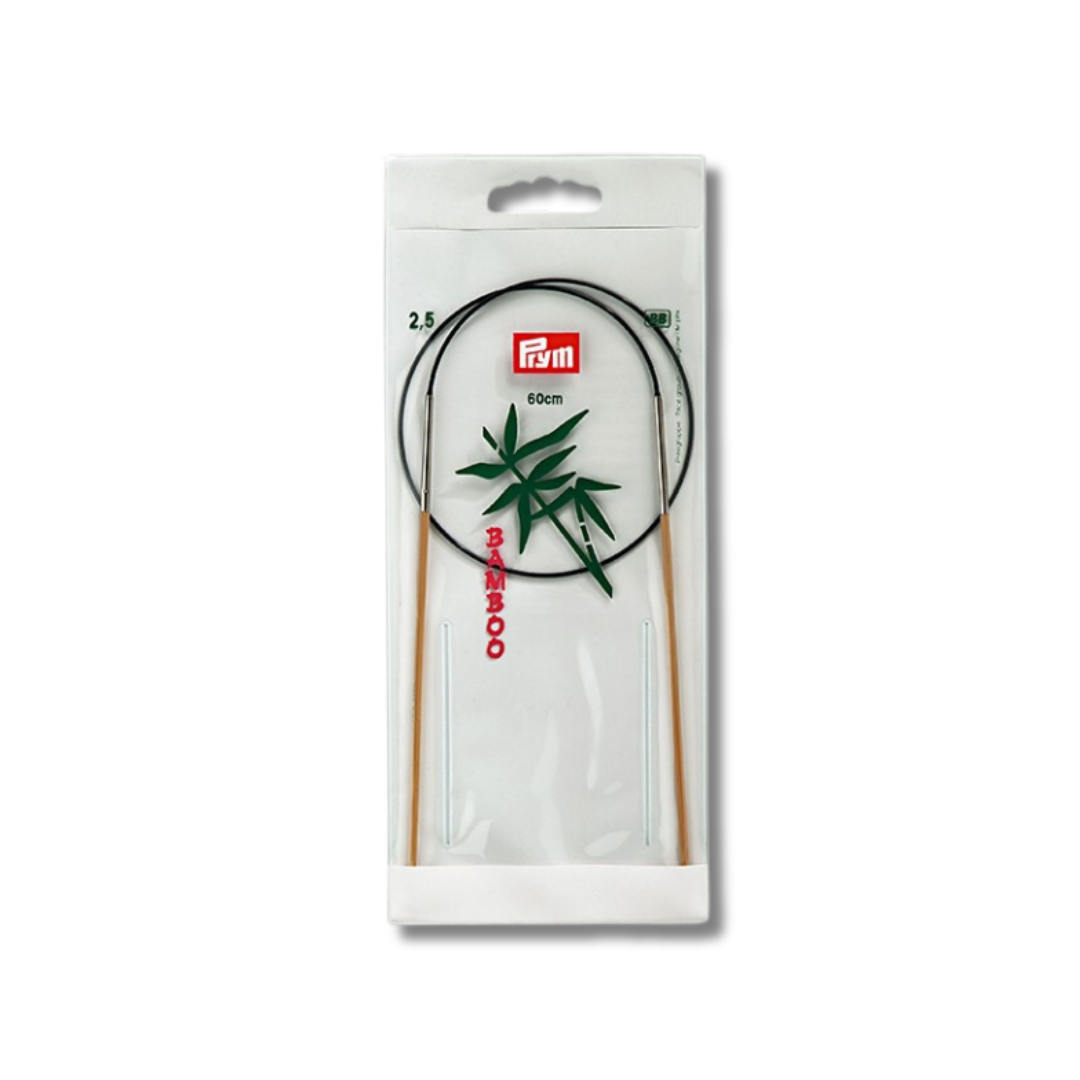 221525 | Ferri Circolari in Bamboo Prym 3.5mm, 40cm