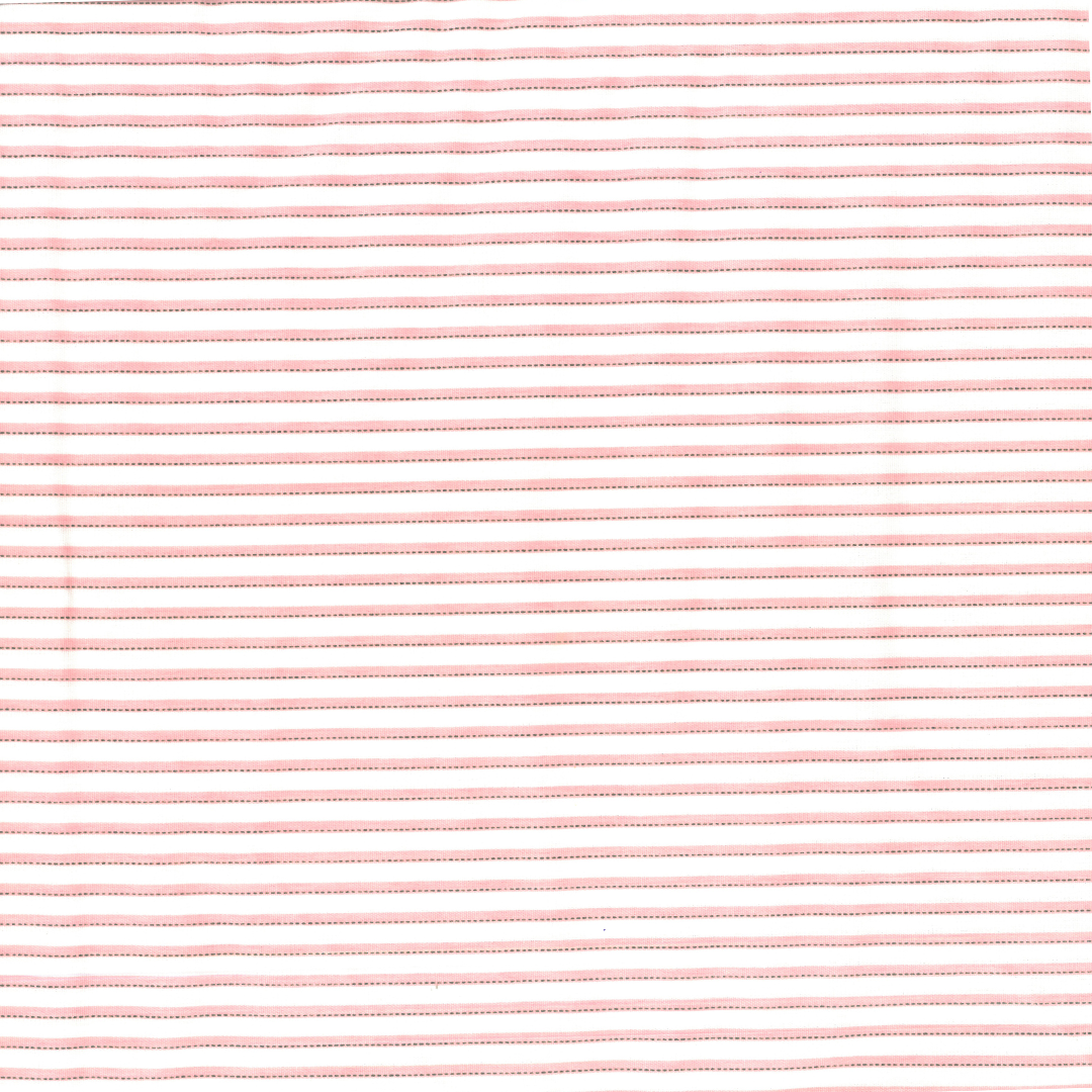 Righe Rosa | Tessuto Cotonina Baby a Metraggio 140cm | 100% Cotone - Ideale per Cucito Creativo