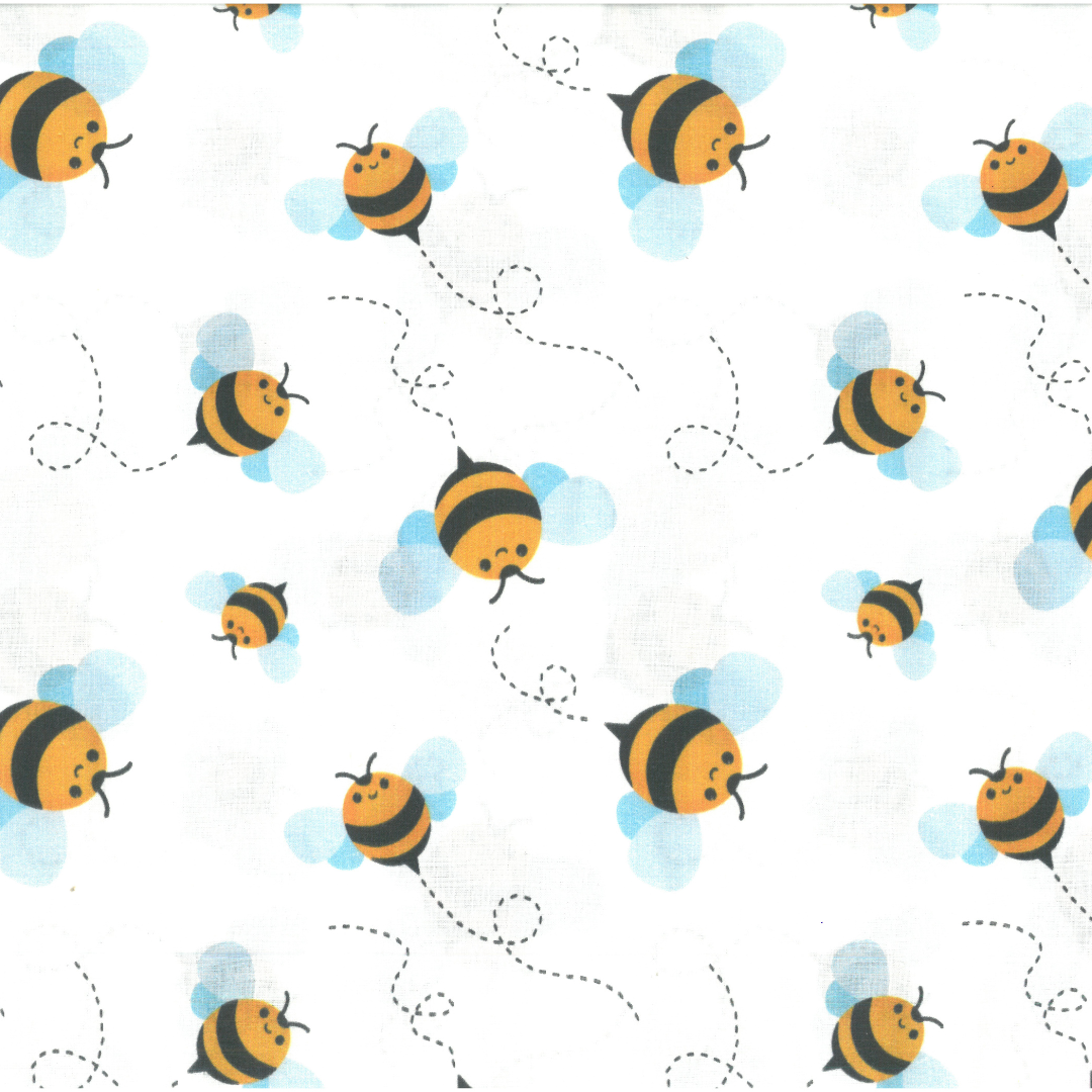 Api | Tessuto Cotonina Baby a Metraggio 140cm | 100% Cotone - Ideale per Cucito Creativo