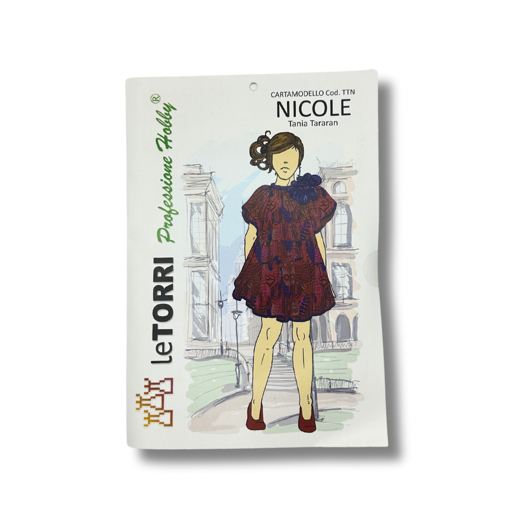 Cartamodello "Nicole" Abito Bambina 3-8 Anni | Tania Tararan