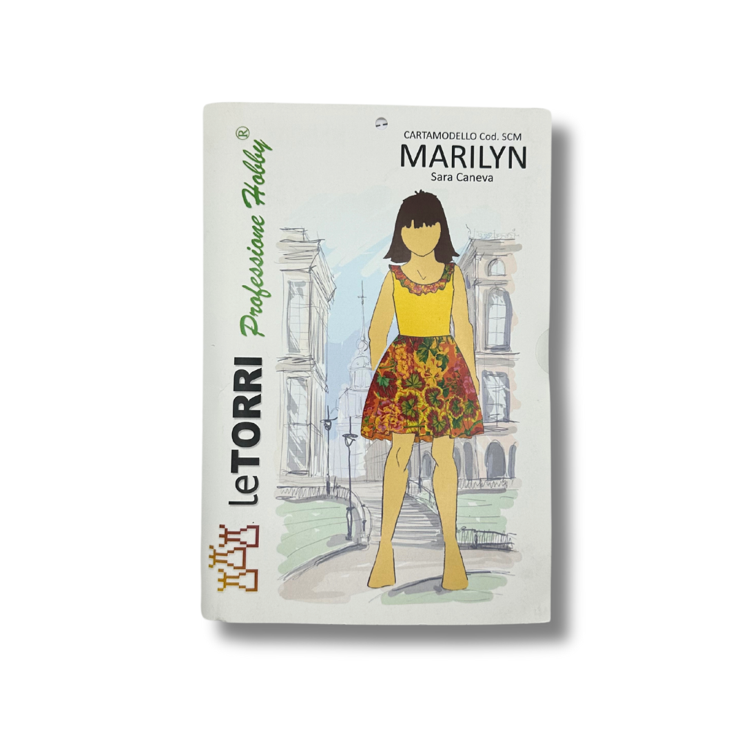 Cartamodello "Marilyn" Abito Bambina 3-8 Anni | Sara Caneva