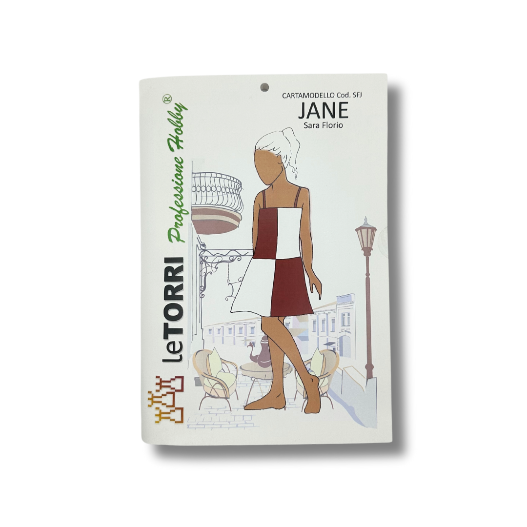 Cartamodello "Jane" Abito Bambina 3-8 Anni | Sara Florio