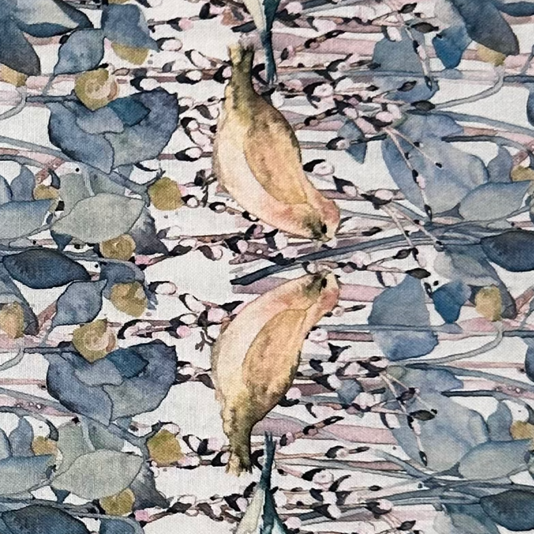 PWSR014 | Tessuto Americano Shell Rummel in Cotone 110 cm | Secret Garden