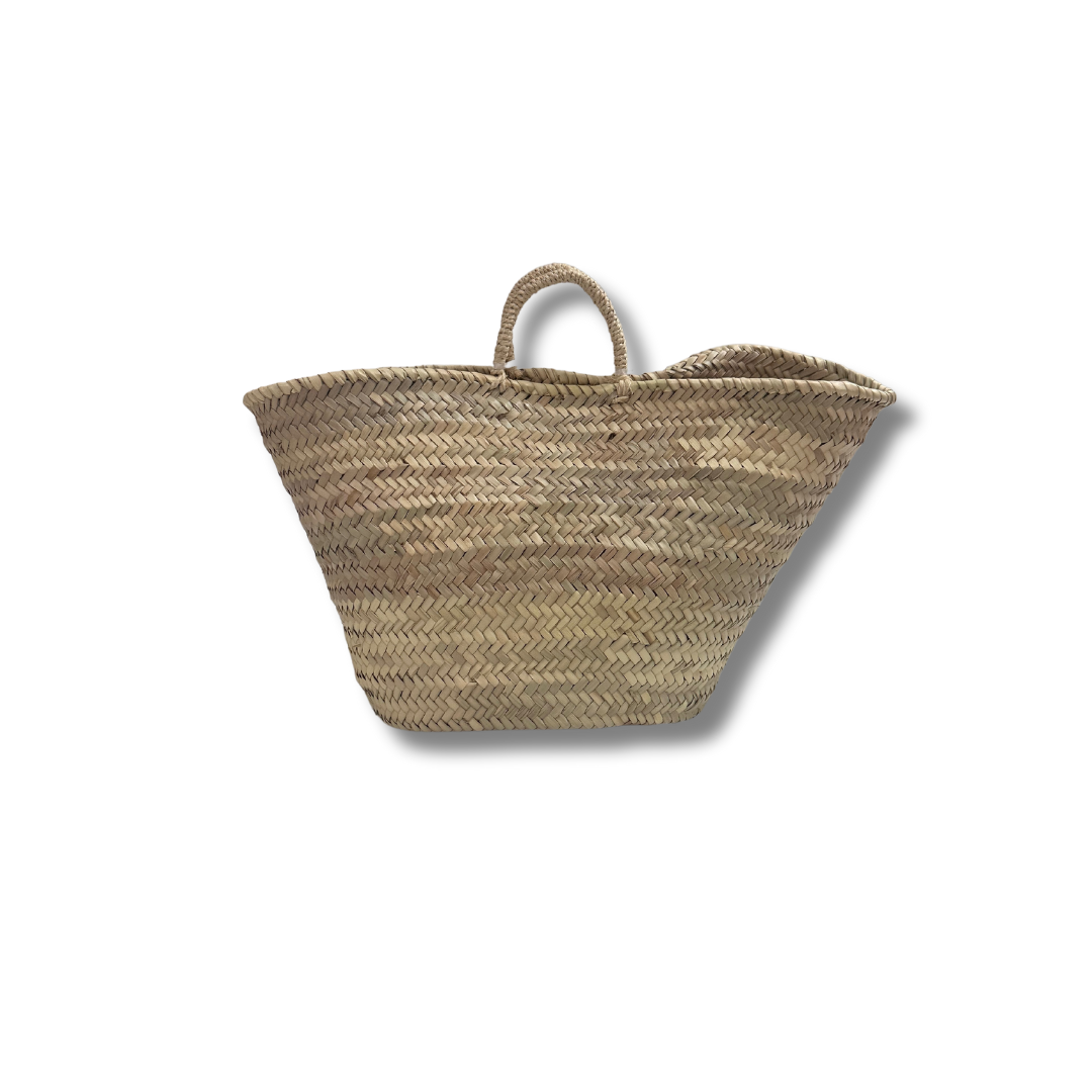 Coffa Borsa in Paglia Naturale Media Personalizzabile