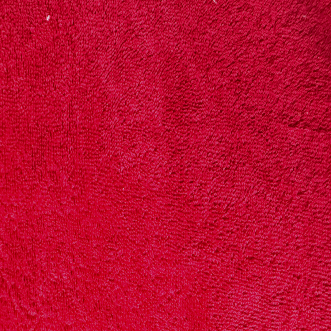 Spugna a Metraggio 100% Cotone | 21 Rosso Natale | Altezza 150 cm