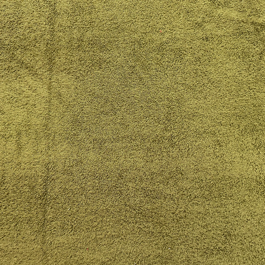 Spugna a Metraggio 100% Cotone | Verde Prato | Altezza 150 cm