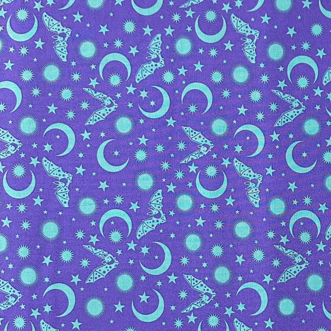 PWTP114.B | Tessuto Americano Tula Pink in Cotone 110 cm | Batty