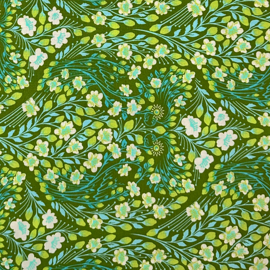 PWTP135 | Tessuto Americano Tula Pink in Cotone 110 cm | Parrot Prattle