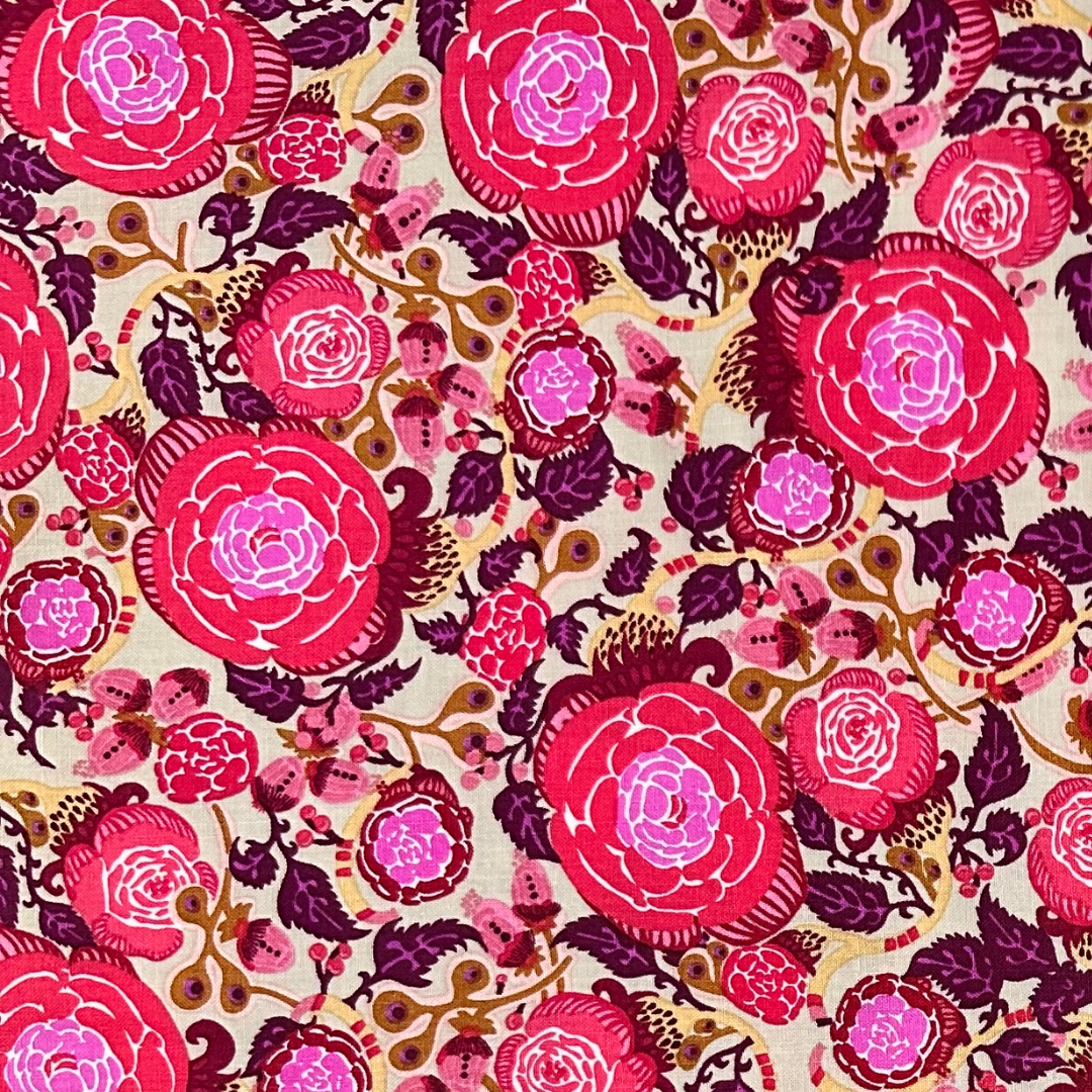 PWSN028 | Tessuto Americano Shannon Newlin in Cotone 110 cm | Rose