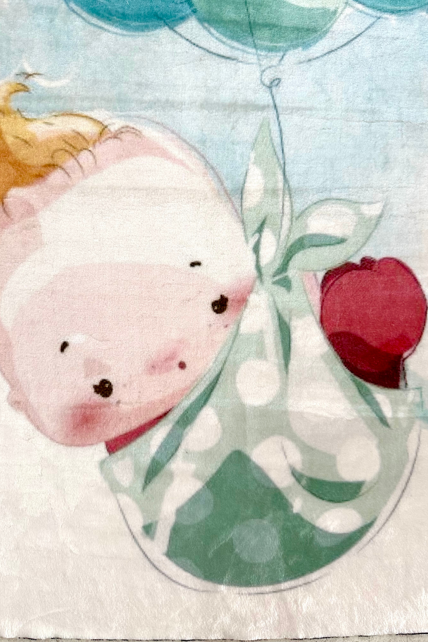 Copertina Baby in Eco Pelliccetta 70x100 cm | Plaid Morbido e Sicuro