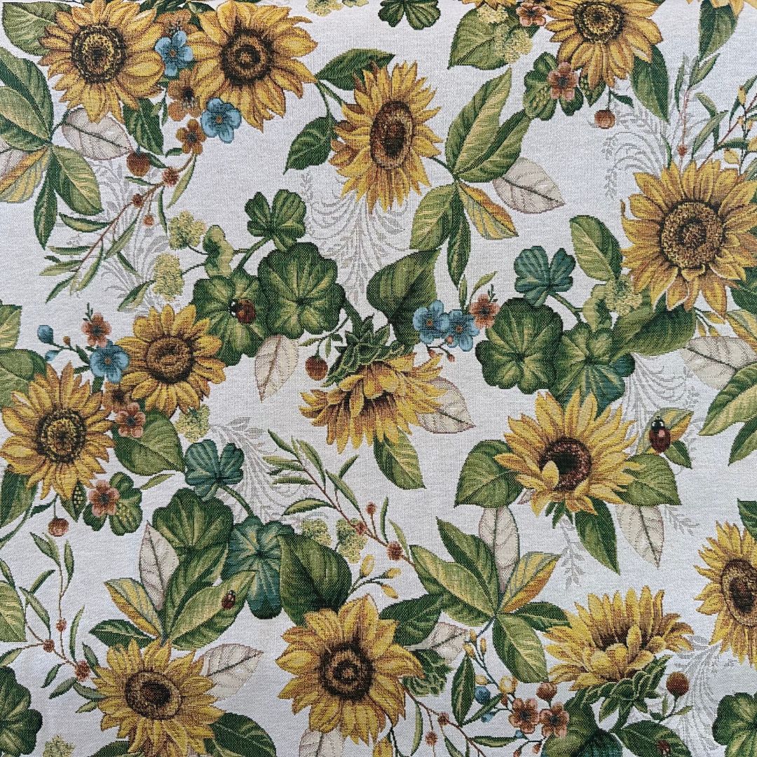 Tessuto Gobelin a Metraggio 280cm - Girasoli