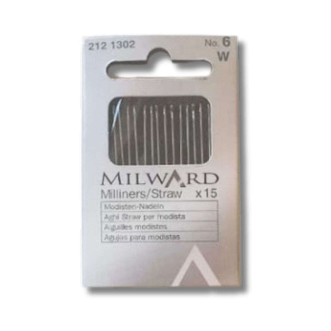 2121302| Aghi Milliners/Straw per Modiste Milward No.6 | Confezione da 15 pz