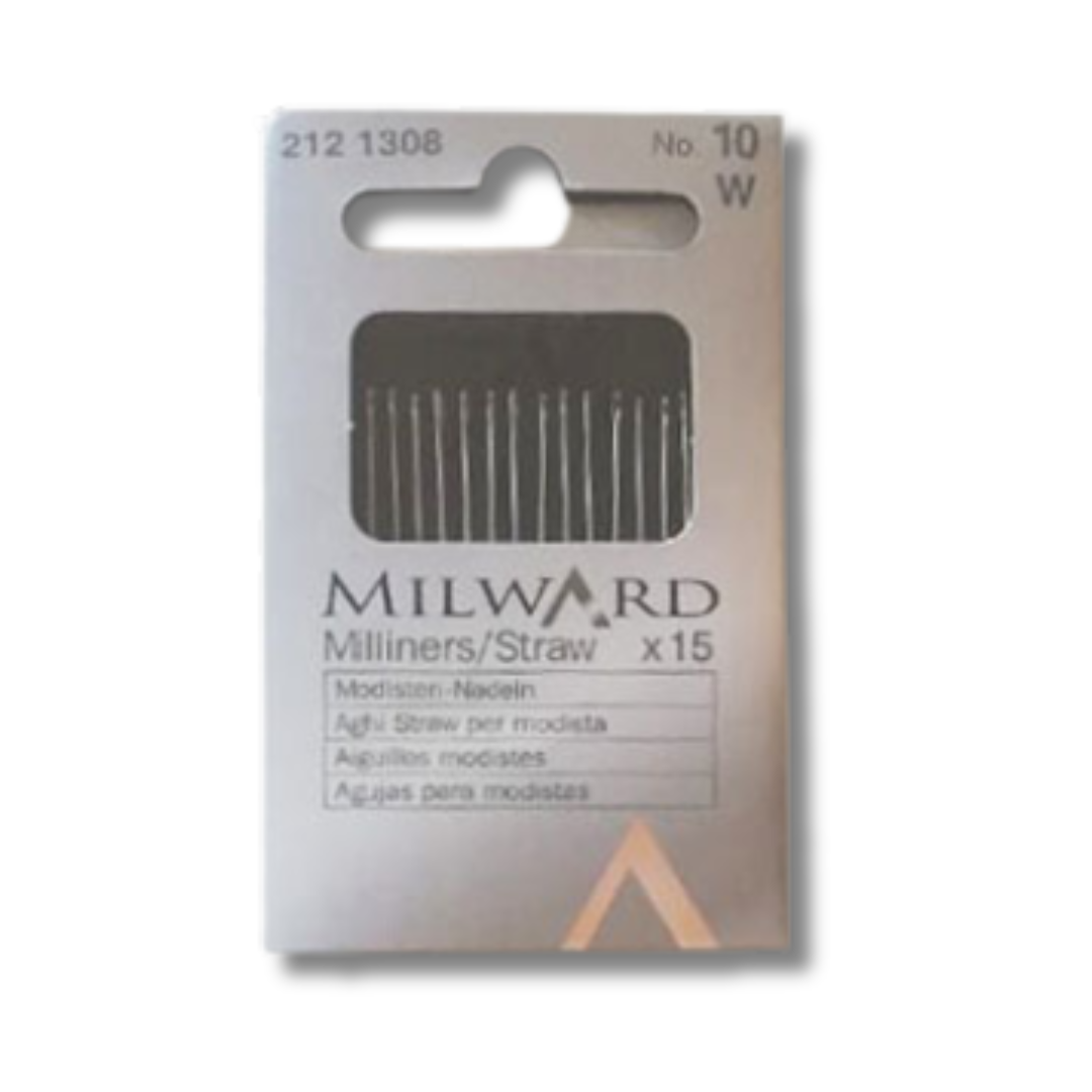 2121308| Aghi Milliners/Straw per Modiste Milward No.10 | Confezione da 15 pz