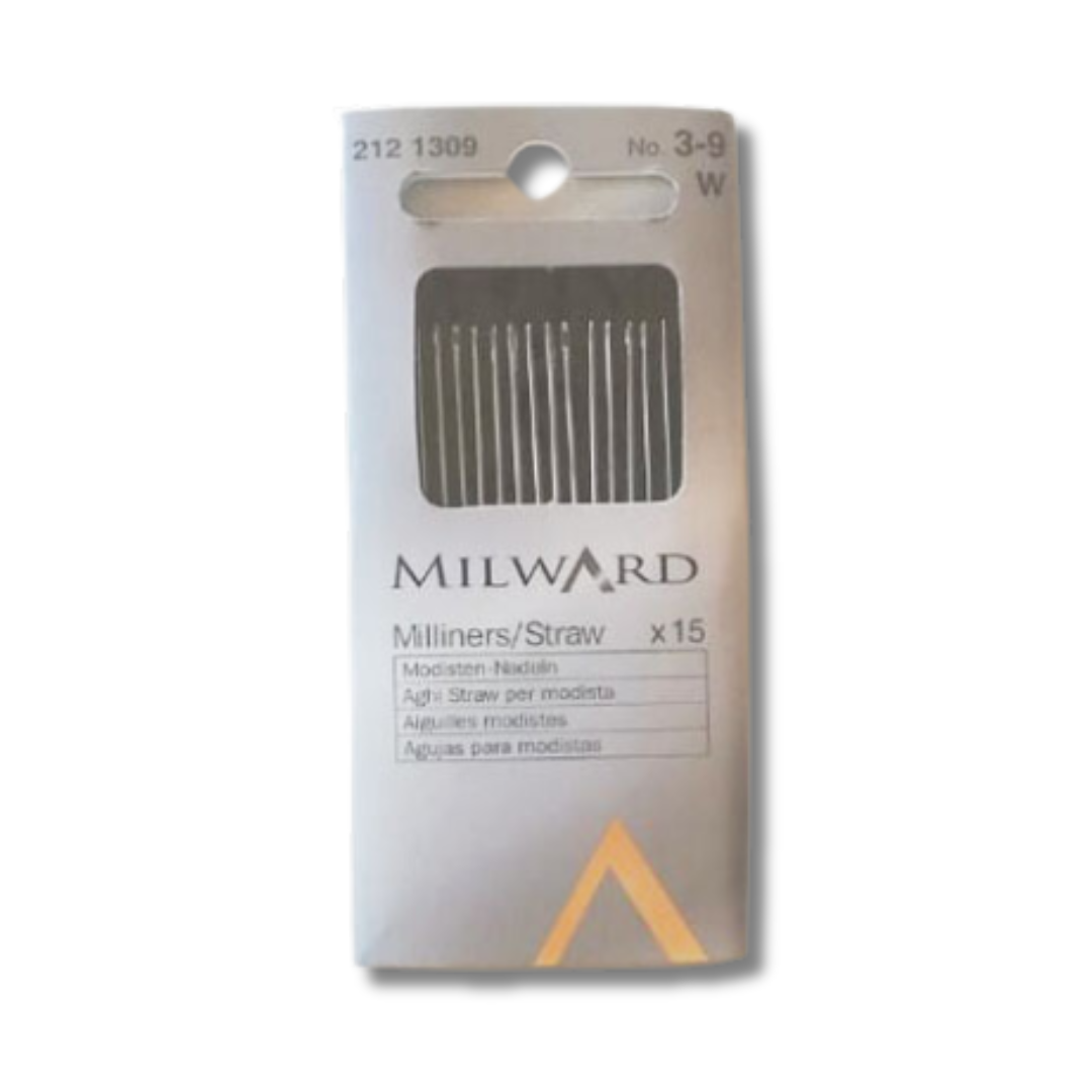 2121309| Aghi Milliners/Straw per Modiste Milward No.3-9 | Confezione da 15 pz