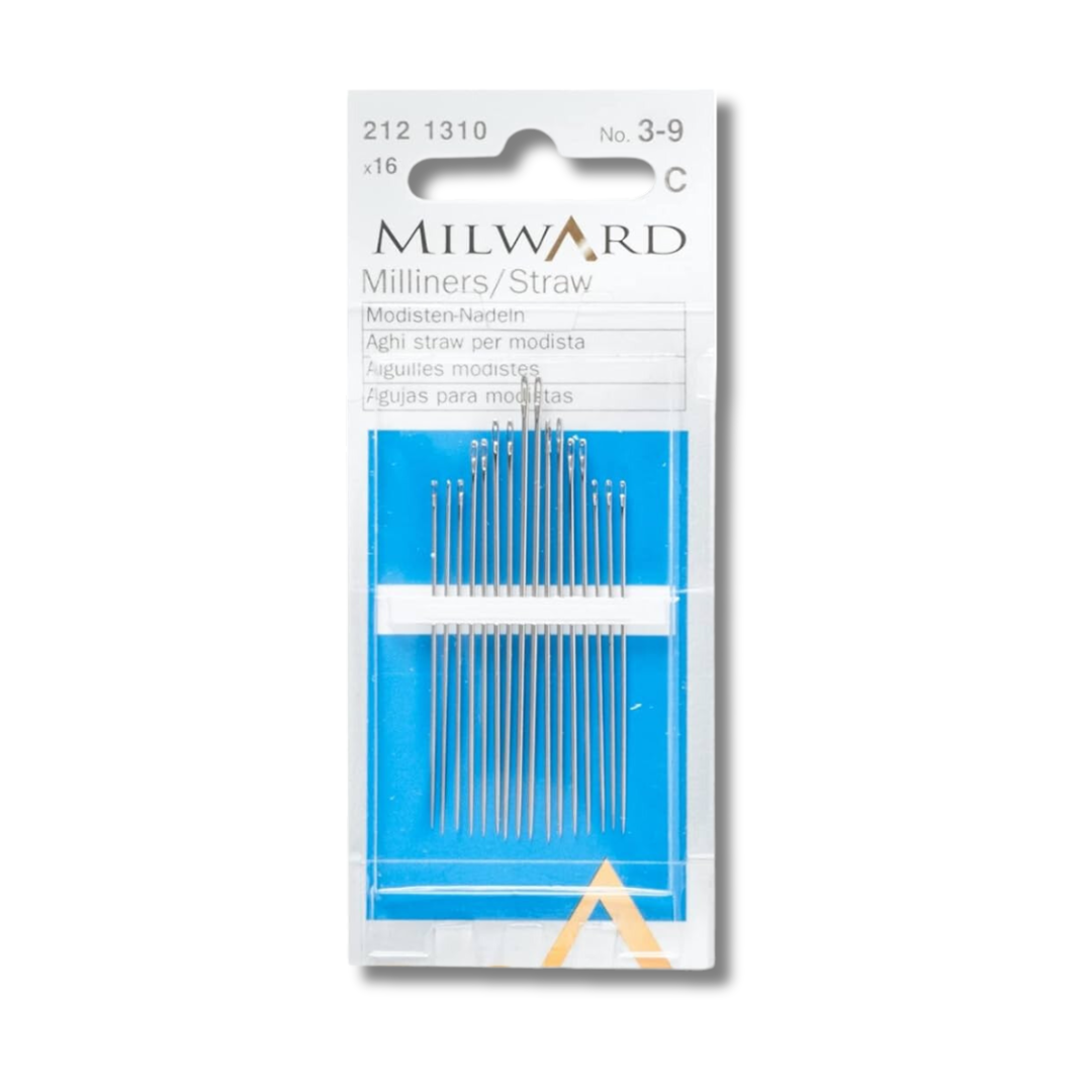 2121310 | Aghi Milliners/Straw per Modiste Milward No.3-9 | Confezione da 16 pz