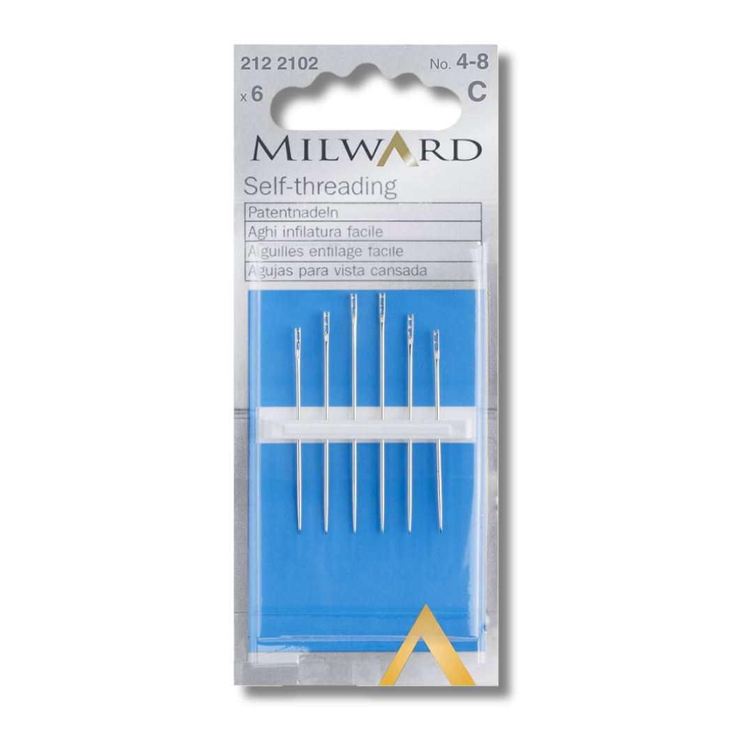 2122102 | Aghi per Infilatura Facile Milward No.4-8 | Confezione da 6 pz