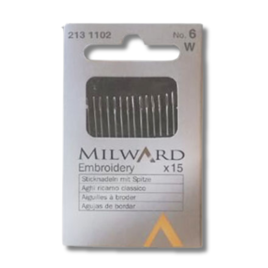2131102 | Aghi per Ricamo Classico Milward No.6 | Confezione da 15 pz