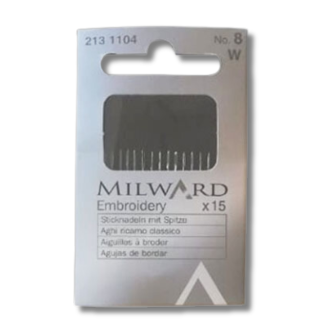 2131104 | Aghi per Ricamo Classico Milward No.8 | Confezione da 15 pz