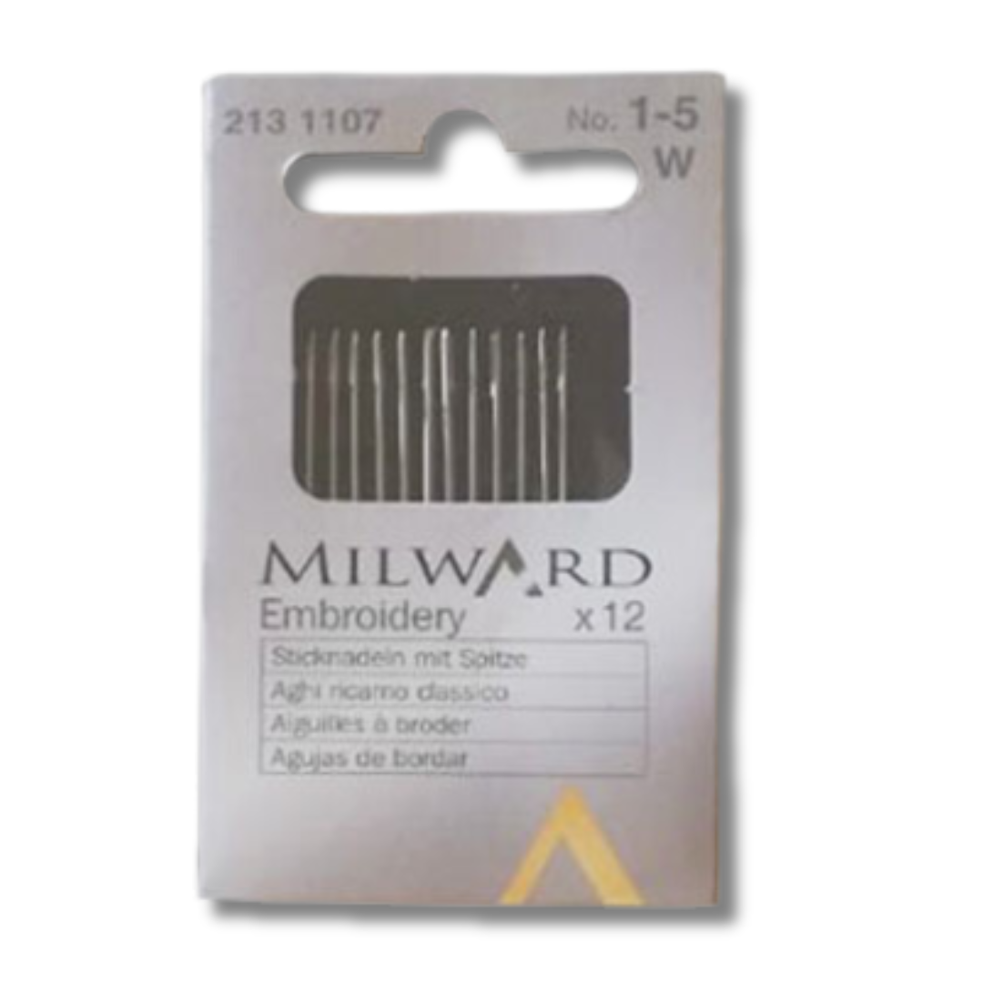 2131107 | Aghi per Ricamo Classico Milward No.1-5 | Confezione da 12 pz