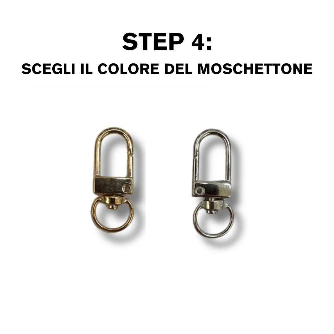 Moschettone 3,5x1cm per Borse
