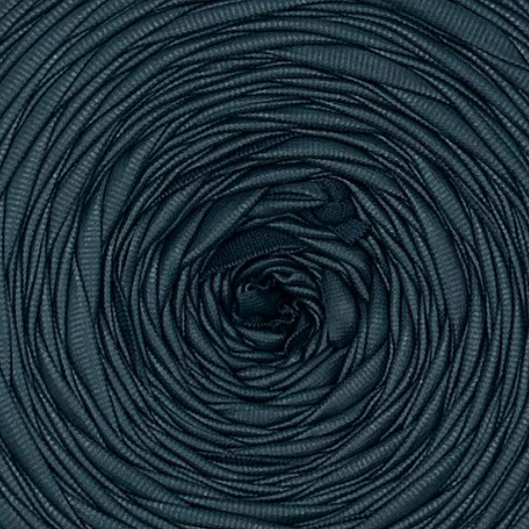 Fettuccia Similpelle per Borse Uncinetto | Blu Petrolio