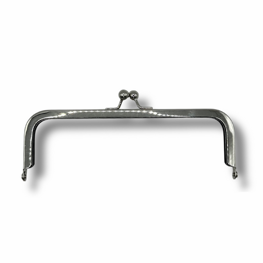 Chiusura Clic Clac Argento Rettangolare per Borse