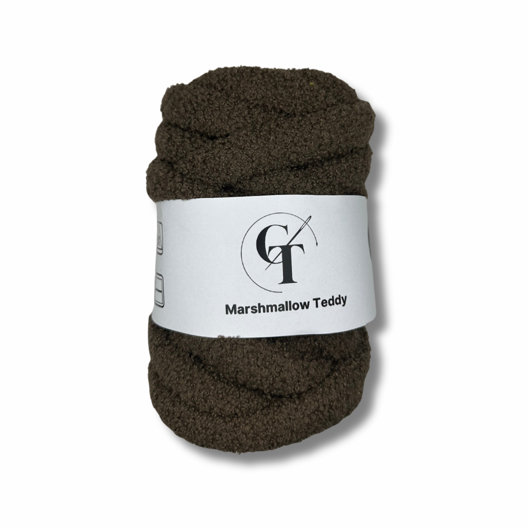 Filato Marshmallow Teddy Marrone Scuro | 500gr