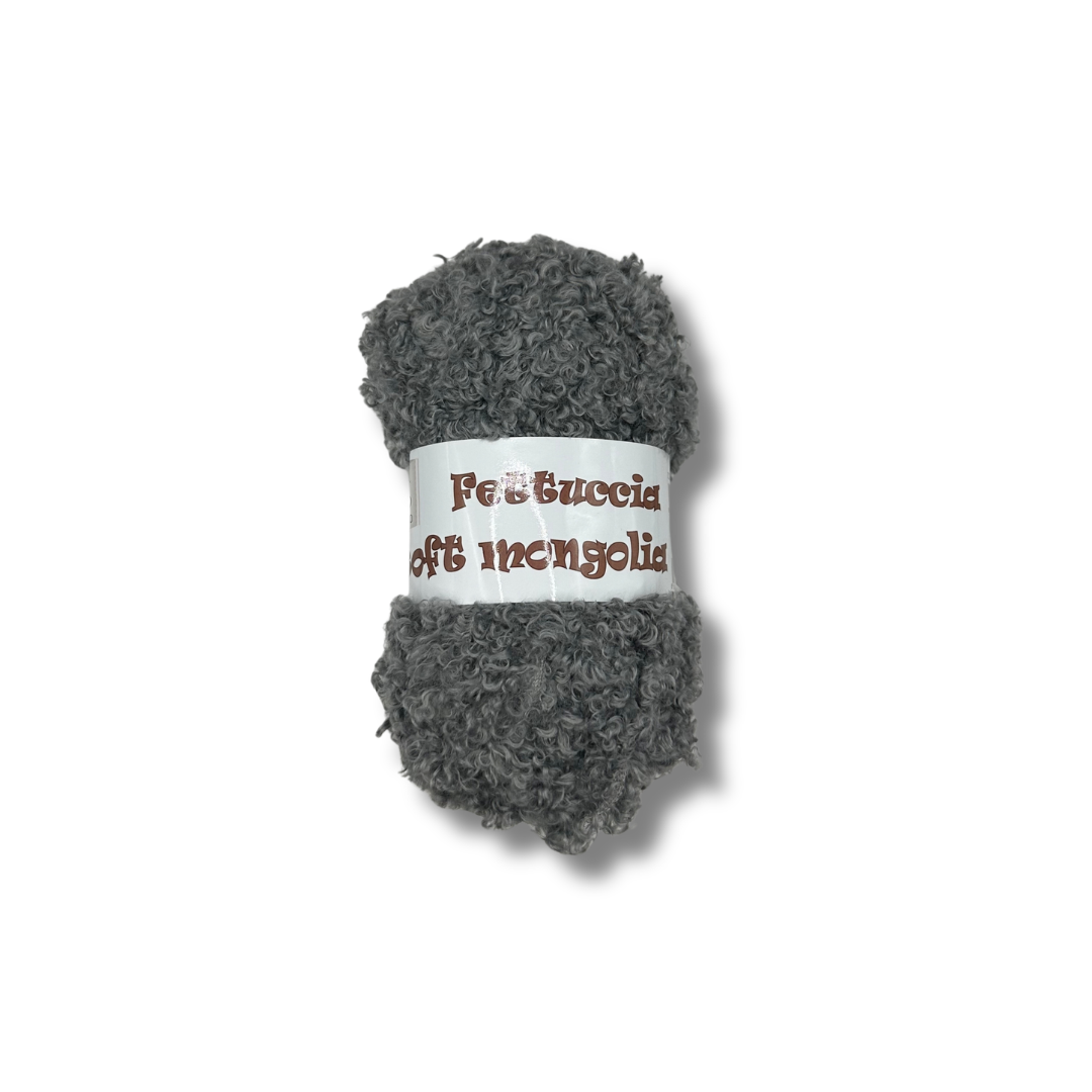 Fettuccia Soft Mongolia per Borse all’Uncinetto Grigio |  66