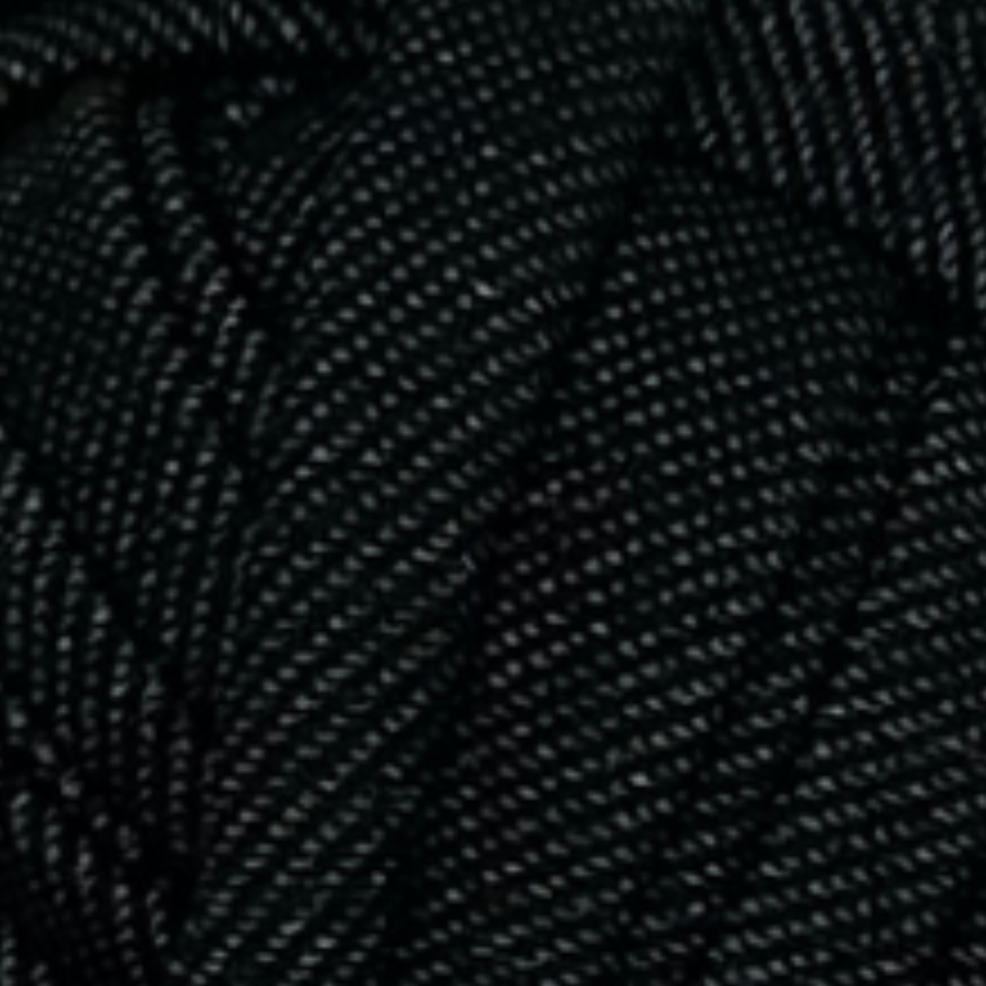 Fettuccia Jeans per Borse Uncinetto | Nero