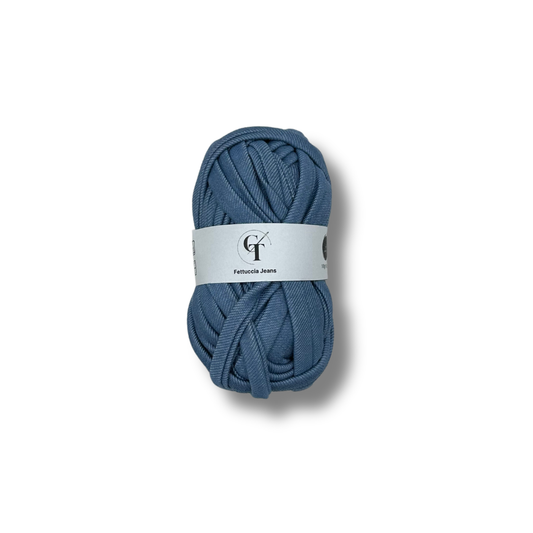 Fettuccia Jeans per Borse Uncinetto | Blu Chiaro